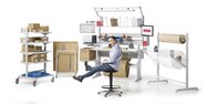 Packing benches and packing station solutions